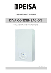 Peisa DIVA CONDENSACION Manual De Instalación Y Mantenimiento