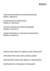 Bosch HSB745.5.E Instrucciones Del Manejo