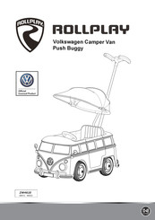 Rollplay Volkswagen Camper Van Push Buggy Manual Del Usuario