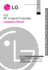 LG PC Central Controller Manual De Instalación