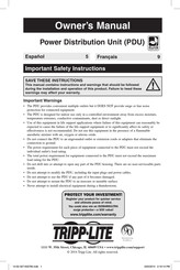 Tripp-Lite PDU1420T Manual Del Propietário