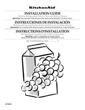 KitchenAid KSSS36QKW00 Instrucciones De Instalación