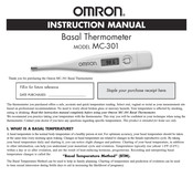 Omron MC-301 Manual De Instrucciones