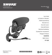 Shure LEGENDARY PERFORMANCE VP83 Guia Del Usuario