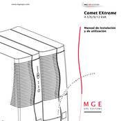 MGE UPS Systems Comet EXtreme Manual De Instalación Y De Utilización