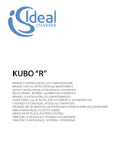 Ideal Standard KUBO R550 T7140EO Manual De Instrucciones