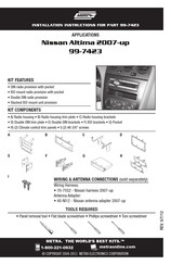 Metra 99-7423 Instrucciones De Instalación