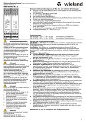 Wieland SNV4074ST-C Manual De Instrucciones