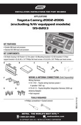 Metra 99-8203 Instrucciones De Instalación