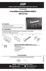 Metra 99-5716 Instrucciones De Instalación