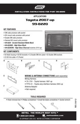 Metra 99-8220 Instrucciones De Instalación