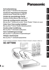 Panasonic SC-BTT590 Guía De Configuración Sencilla