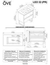 OVE LEO 32 PR Manual De Instalación