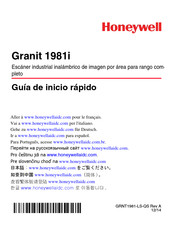 Honeywell Granit 1981i Guia De Inicio Rapido