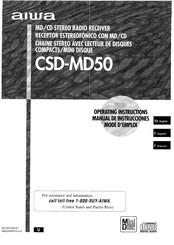 Aiwa CSD-MD50 Manual De Instrucciones