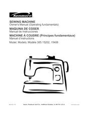 Kenmore 385.15202 Manual De Instrucciones