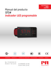 PR electronics 5714 Manual Del Producto