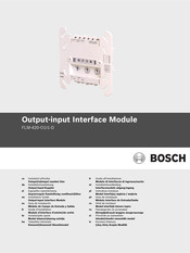 Bosch FLM-420-O1I1-D Guia De Instalacion