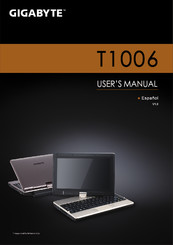 Gigabyte T1006 Manual Del Usuario