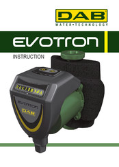 DAB EVOTRON 60/130 1/2 Manual De Instrucciones