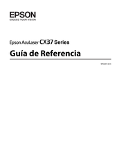 Epson AcuLaser CX37 Serie Guía De Referencia