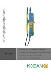 koban KMT-01 Manual De Instrucciones