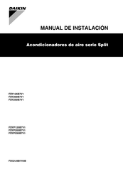 Daikin FDY125B7V1 Manual De Instalación