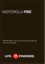 Motorola FIRE Manual De Instrucciones