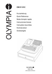 Olympia CM 812 Guía De Referencia Rápida