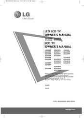 LG 47SL90QR Manual Del Usuario