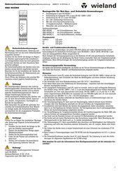 Wieland SNA 4043KE Manual Original