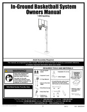 SPALDING 1-800 Manual Del Propietário