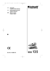 Einhell Bavaria BSS 135 Instrucciones De Servicio