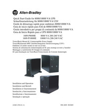 Allen-Bradley 1609-P10000E Guia De Inicio Rapido