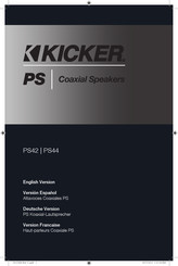 Kicker PS Serie Manual De Instrucciones