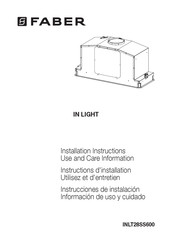 Faber IN LIGHT INLT28SS600 Manual Del Usuario