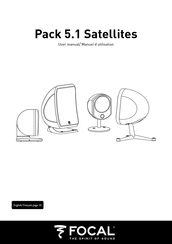 Focal 5.1 Satellites Manual Del Usuario