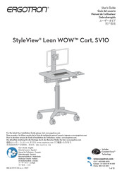 Ergotron StyleView Lean WOW SV10 Guia Del Usuario