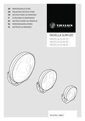 Trilux FACIELLA SLIM 30 Serie Instrucciones De Montaje