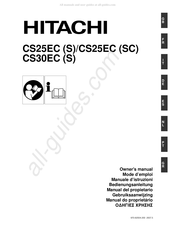 Hitachi CS25EC Manual Del Propietário