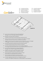 Renusol ConSole+ Manual De Instalación