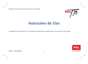 TCL T70 Instructivo De Uso