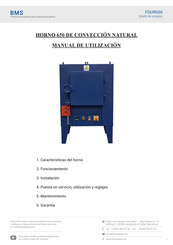 BMS FOUR650 Manual De Utilización