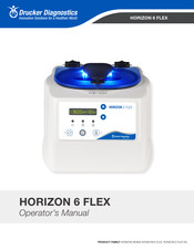 Drucker Diagnostics HORIZON 6 FLEX Manual Del Operador