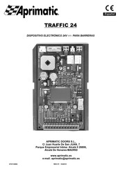 Aprimatic TRAFFIC 24 Manual Del Usario