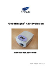 SEFAM GoodKnight 420 Evolution Manual Del Paciente