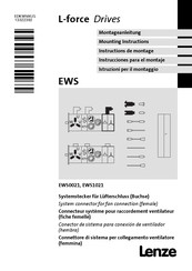 Lenze EWS0021 Instrucciones Para El Montaje