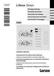 Lenze EWS0003 Instrucciones Para El Montaje