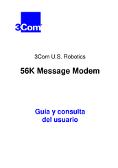 3Com Robotics 56K Guía Y Consulta Del Usuario