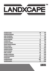 Landxcape LX835 Guia De Instalacion